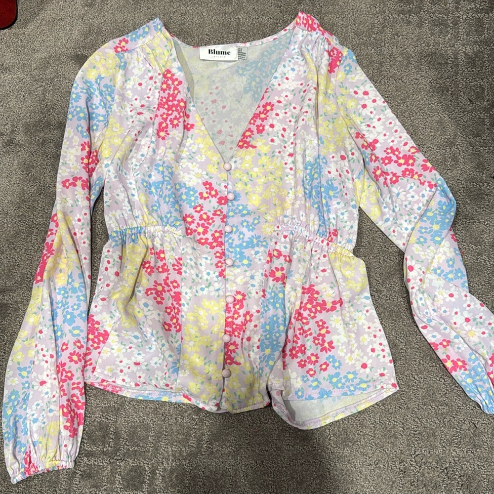 Maternity Floral Top